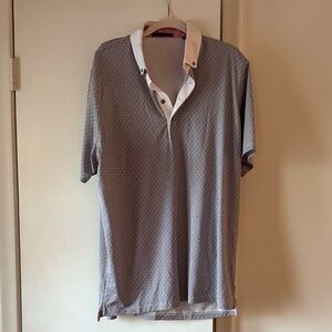 Greyson Patterned Polo Shirt